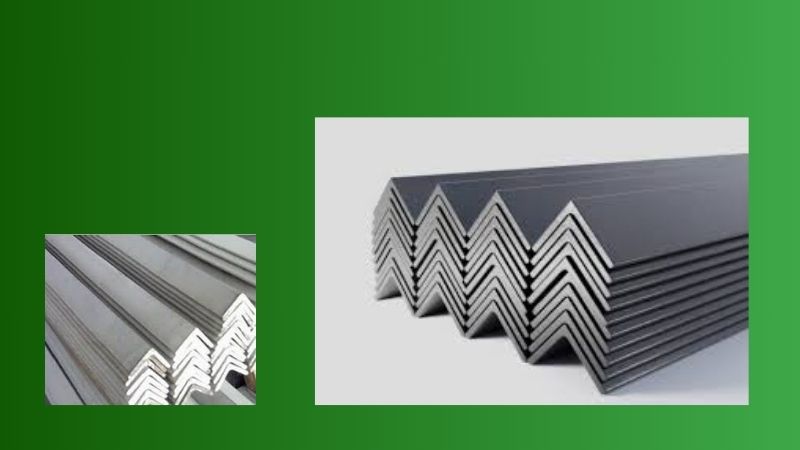 GI Angles being used at a construction site in Bihar